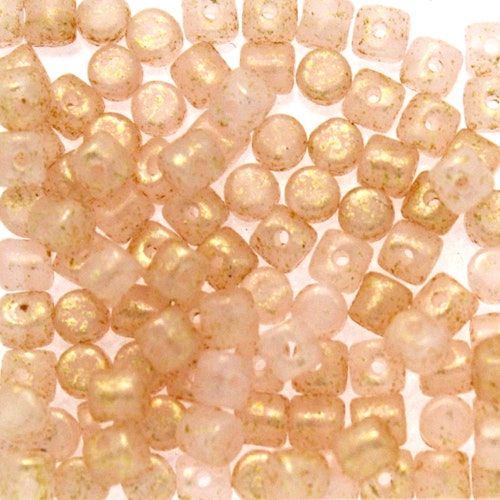 Light Pink Opal Gold Splash Minos 5g