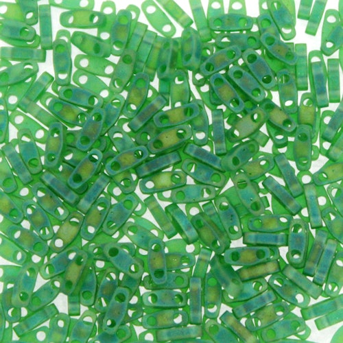 Matte Transparent Green AB QTL0146FR Miyuki Quarter Tila 5g