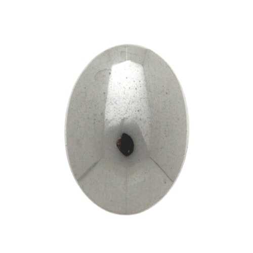 Hematite Silver Cabochon Oval 30x22mm 1st