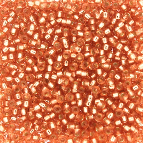 Duracoat Silverlined Dyed Rose Copper 15-4262 Miyuki 15/0 5g