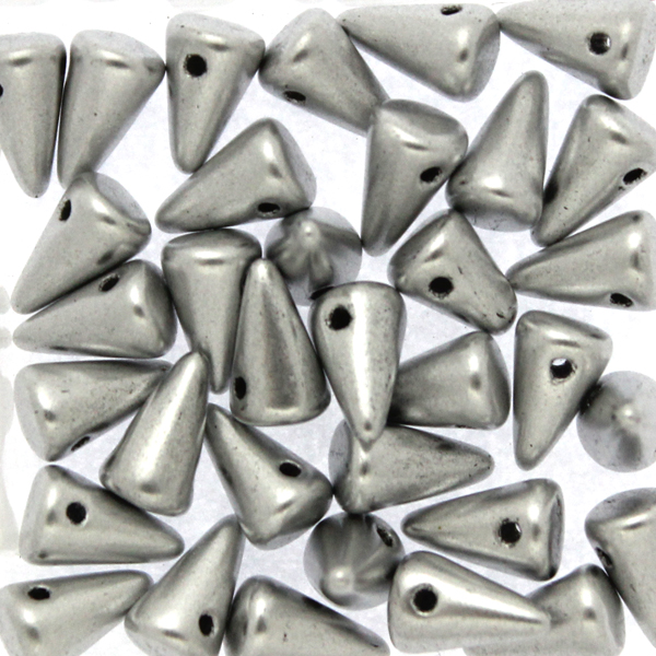 Aluminium Silver Spikes 5x8mm 5g