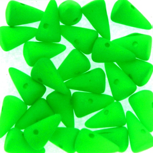 Neon Green Spikes 5x8mm 5g
