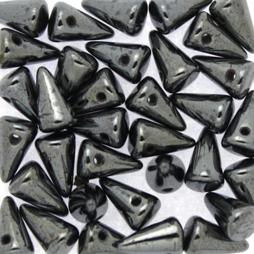 Hematite Spikes 5x8mm 5g