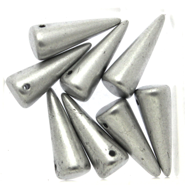 Aluminium Silver Spikes 7x17mm 5g