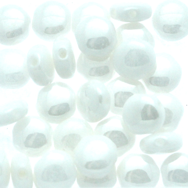 Opaque White Shimmer DiscDuo 5g