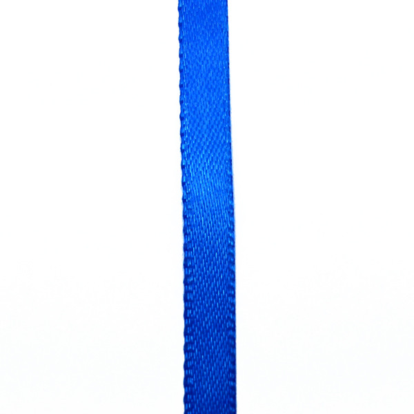 Koboltblå Satinband 6mm 1m