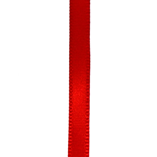 Röd Satinband 6mm 1m