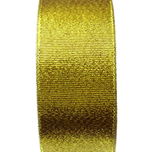 Guldigt Glitterband 40mm 1m