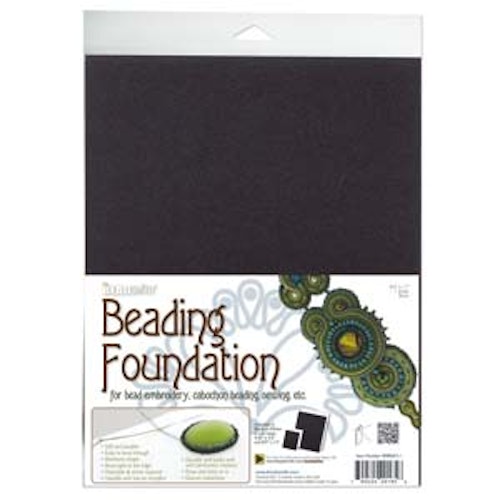 Beading Foundation Black 21,5x28cm 1ark