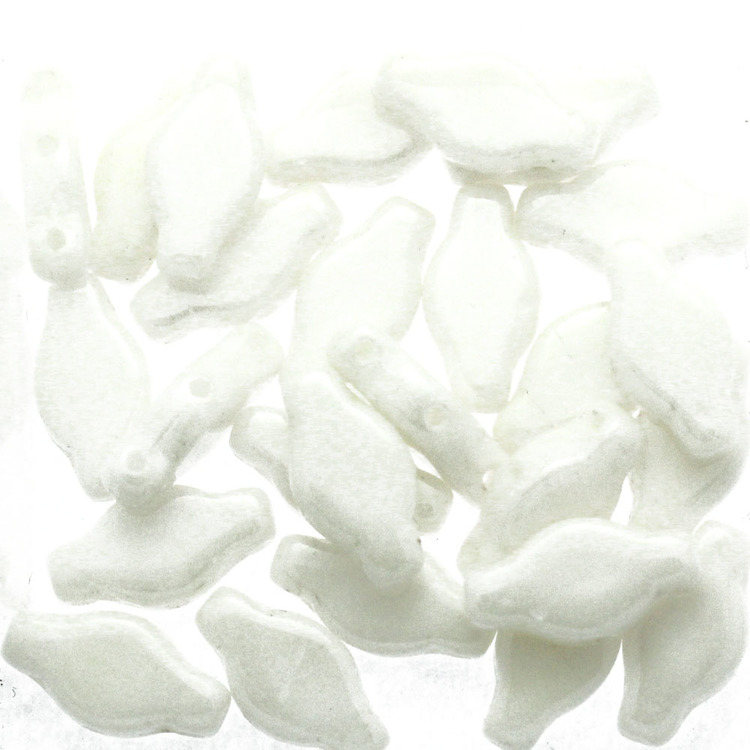 Opaque White Luster Navette 10g