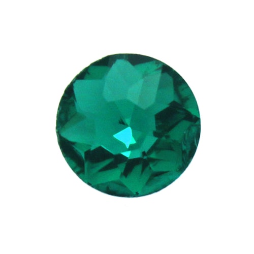 Emerald Kinesisk Round Stone 8mm 4st