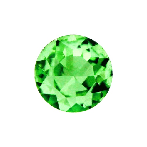Light Green Kinesisk Round Stone 8mm 4st