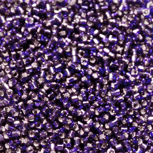 Dyed Silverlined Dark Violet DB-0610 Delicas 11/0 5g