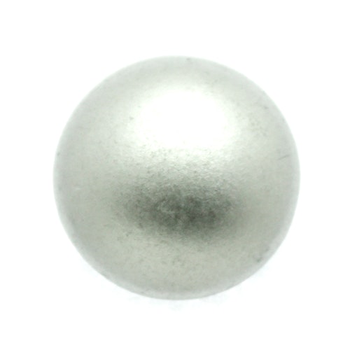 Aluminium Silver Cabochon Par Puca 25mm 1st