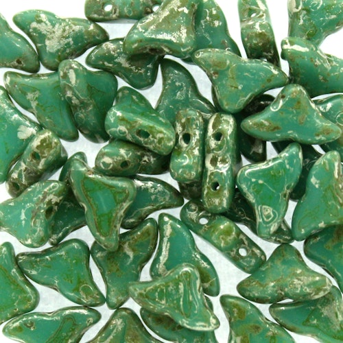 Green Turquoise Patina Silver Helios 10g