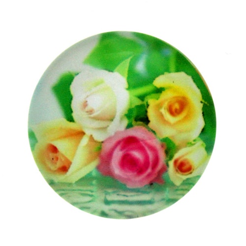 Blommor 29 Cabochon 25mm 1st