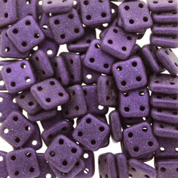 Metallic Suede Purple Quadratile 10g