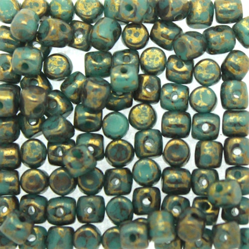 Green Turquoise Teracota Bronze Minos 5g