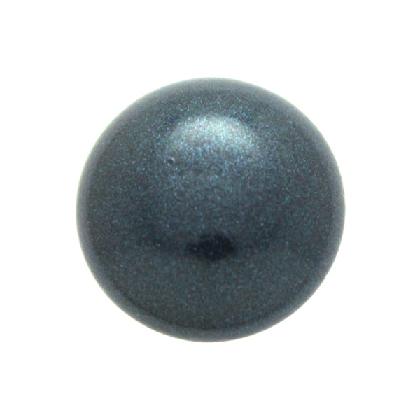 Metallic Suede Dark Blue Cabochon Par Puca 18mm 1st