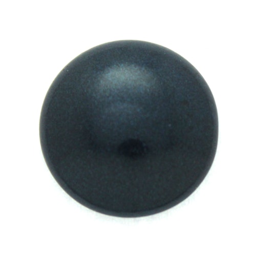 Metallic Suede Dark Blue Cabochon Par Puca 25mm 1st