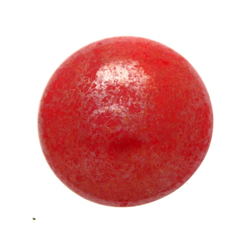 Opaque Red Luster Cabochon Par Puca 25mm 1st