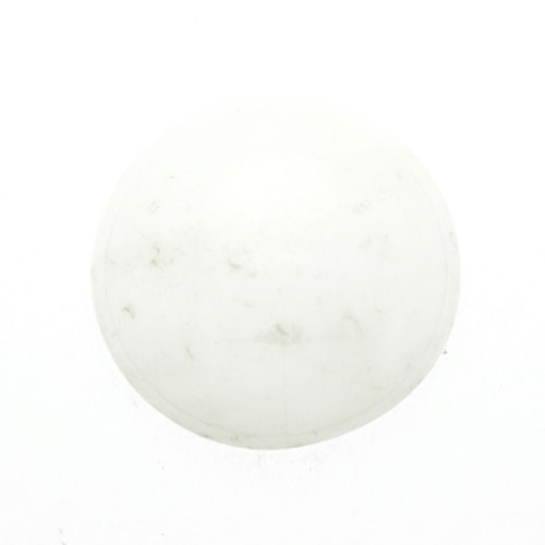 Opaque White Luster Cabochon Par Puca 25mm 1st