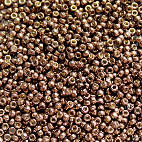 Duracoat Galvanized Dark Mauve 15-4213 Miyuki Seedbeads 15/0 5g