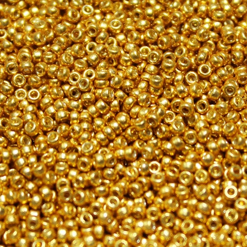 Duracoat Galvanized Yellow Gold 15-4203 Miyuki 15/0 5g