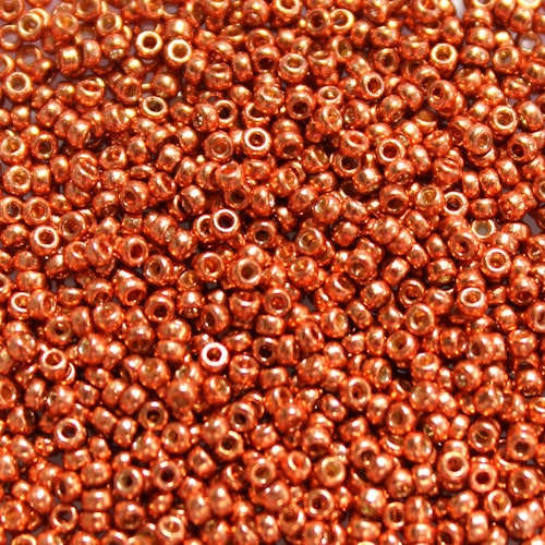 Duracoat Galvanized Pink Blush 15-4207 Miyuki Seedbeads 15/0 5g