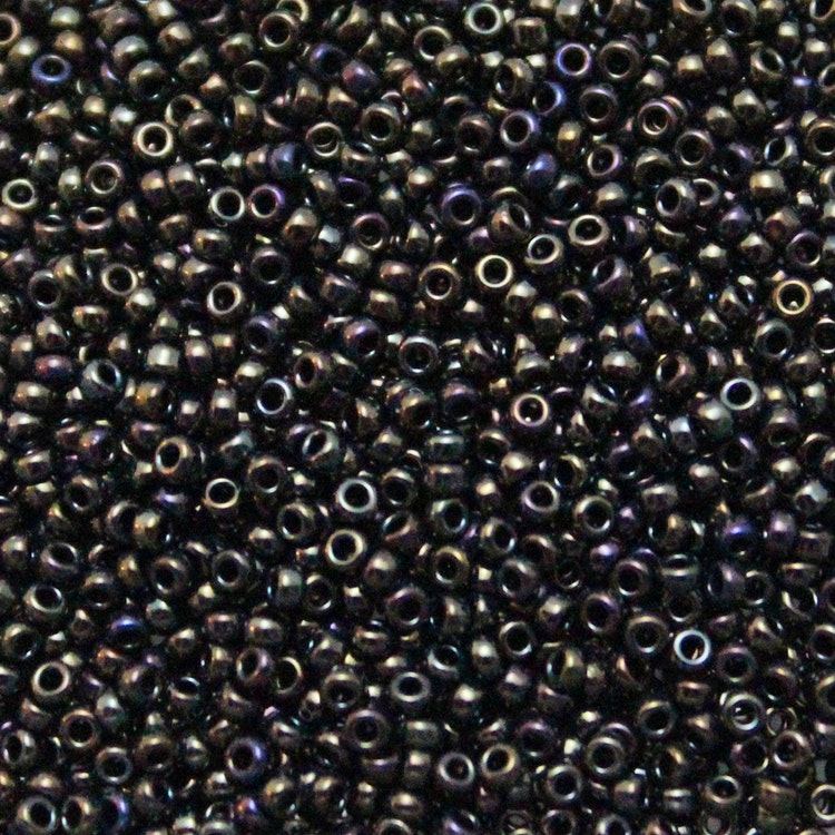 Metallic Brown Iris 15-0458 Miyuki Seedbeads 15/0 5g