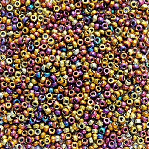 Metallic Purple Gold Iris 15-0188 Miyuki Seedbeads 15/0 5g