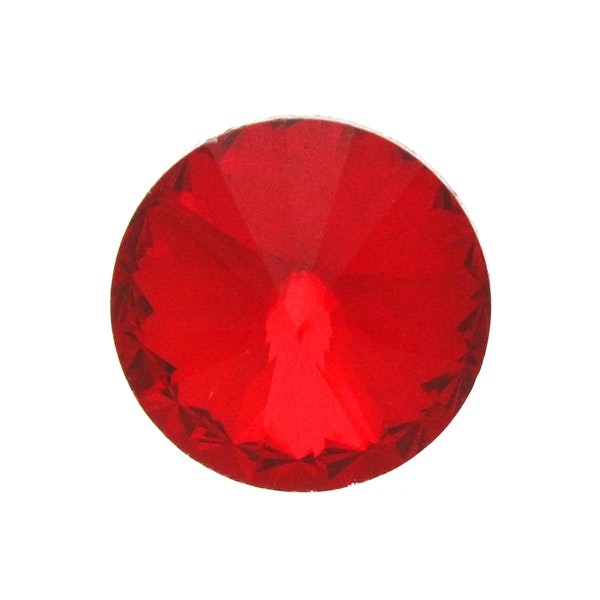 Ruby Kinesisk Rivoli 18mm 2st