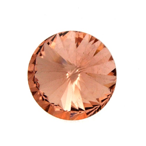 Peach Kinesisk Rivoli 18mm 2st