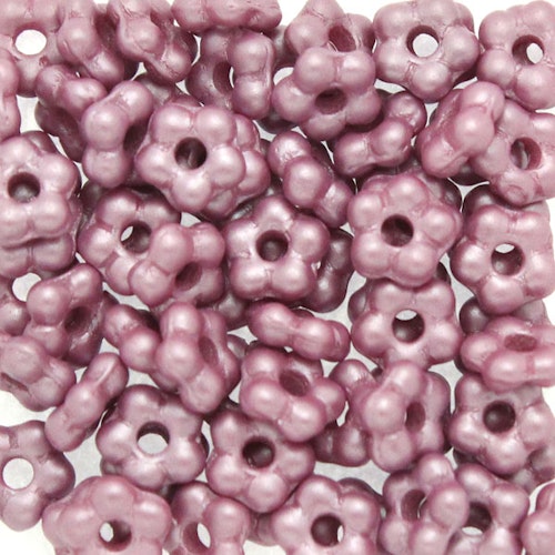 Alabaster Pastel Mulberry Flower Bead 5g
