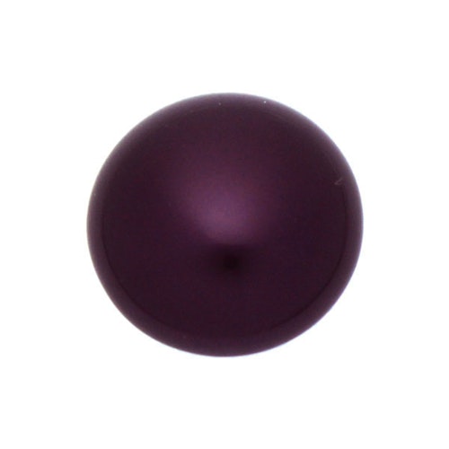 Dark Purple Vaxad Cabochon 12mm 2st