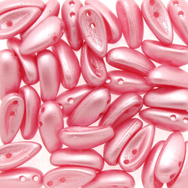 Alabaster Pastel Pink Chilli Beads 10g
