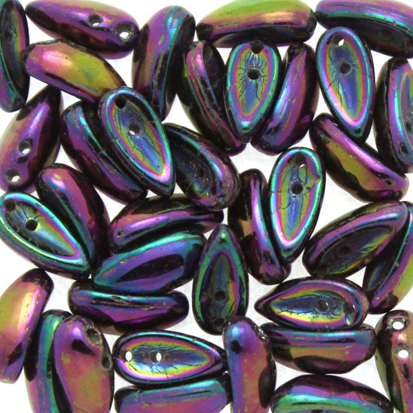 Purple Iris Chilli Beads 10g