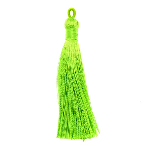 Chartreuse Tassel/Tofs Ø10mm 8cm