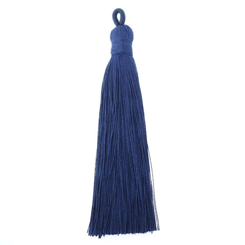 Midnight Blue Tassel/Tofs Ø10mm 8cm