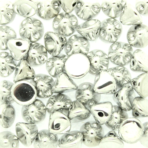 Crystal Labrador Full Button Bead 50st