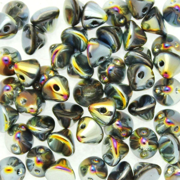 Crystal full Marea Button Bead 50st