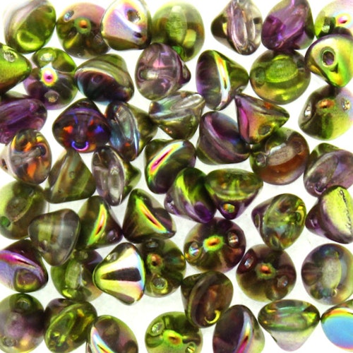 Crystal Magic Orchid Button Bead 50st
