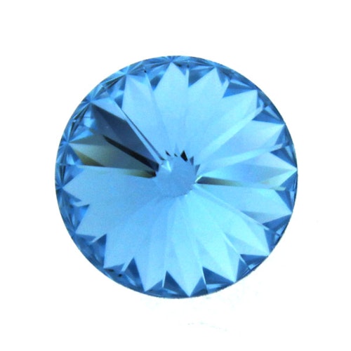 Aquamarine Swarovski 16 mm Rivoli 1122 1st