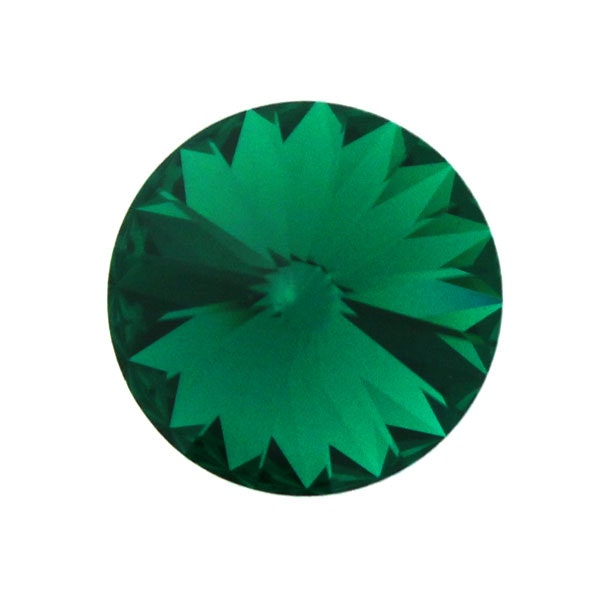 Emerald Swarovski 16 mm Rivoli 1122 1st