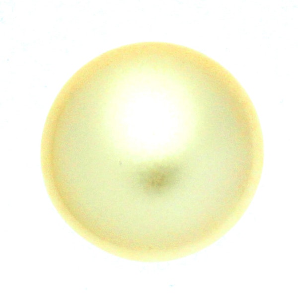 Cream Pearl Cabochon Par Puca 18mm 1st