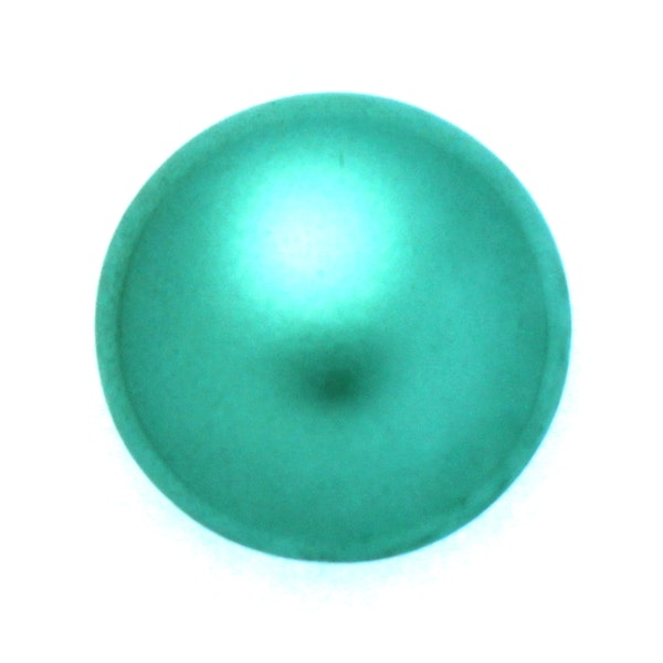 Green Turquoise Pearl Cabochon Par Puca 18mm 1st