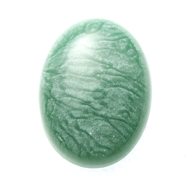 Green Turquoise Resincabochon 40x30mm 1st