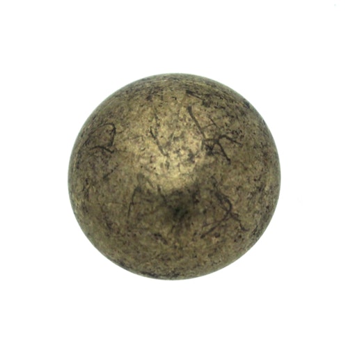 Jet Dark Gold Bronze Cabochon Par Puca 18mm 1st