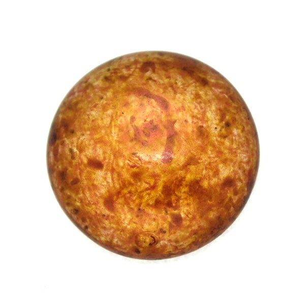 Crystal Copper Spotted Cabochon Par Puca 25mm 1st