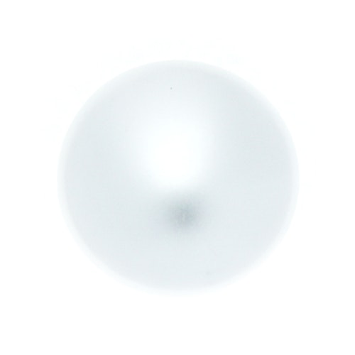 White Pearl Cabochon Par Puca 25mm 1st